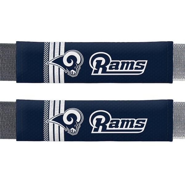 Fremont Die Consumer Products Inc Fremont Die 2324571350 Los Angeles Rams Rally Design Seat Belt Pads 2324571350 - main